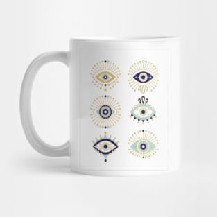 evil eyes Mug